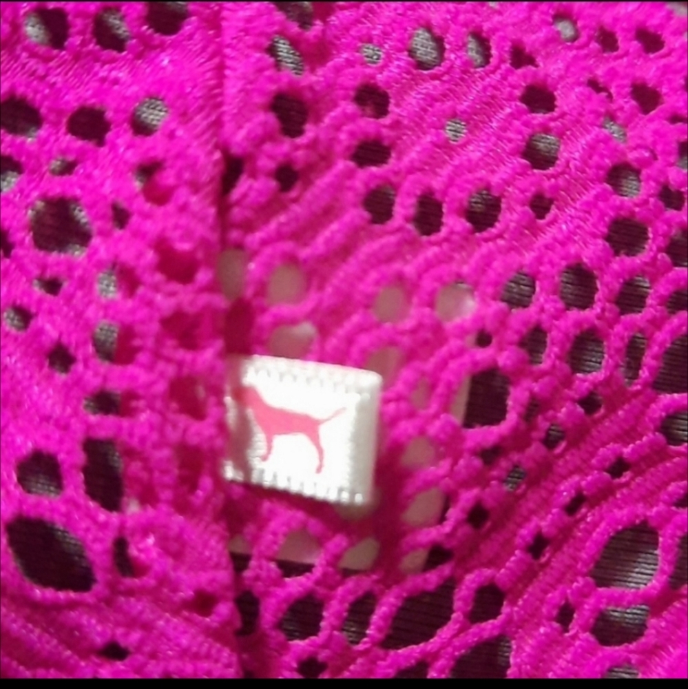 **Like new** PINK bikini top cover-up - Picture 4 of 4